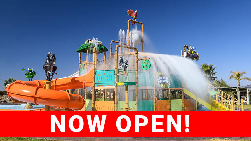 
 The Splash Kingdom Waterpark Is Open Again! 
