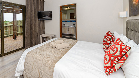Double Room with Patio Wheelchair Friendly